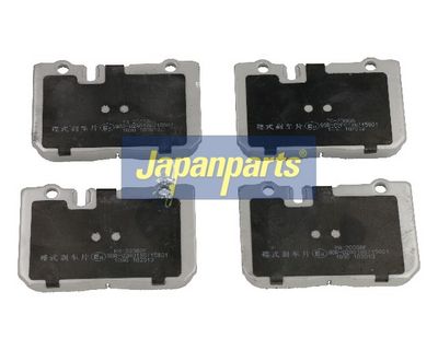JAPANPARTS Stabdžių trinkelių rinkinys, diskinis stabdys