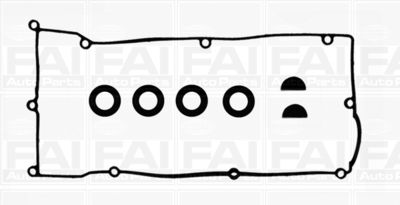 Прокладка, крышка головки цилиндра FAI AutoParts RC2188S для HYUNDAI GETZ
