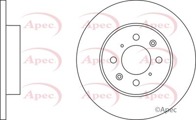 Brake Disc APEC DSK741