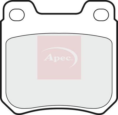 APEC Brake Pad Set, disc brake PAD619