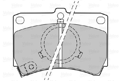 SET PLACUTE FRANA FRANA DISC VALEO 598293 1