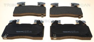 комплект спирачно феродо, дискови спирачки TRISCAN 8110 10874