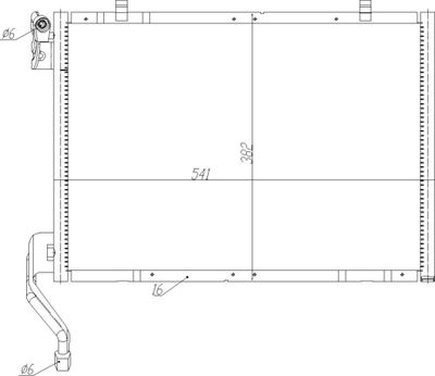HART 636 993 Радиатор кондиционера для FORD FIESTA VI (CB1, CCN)