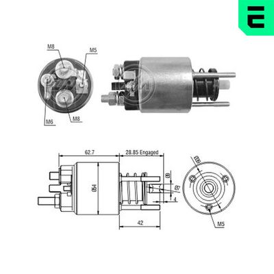 SOLENOID ELECTROMOTOR