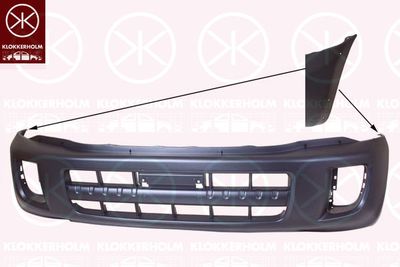 KLOKKERHOLM 8179903 Бампер передний   задний  для TOYOTA RAV 4 (Тойота Рав 4)