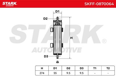 горивен филтър STARK SKFF-0870064