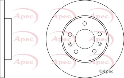 Brake Disc APEC DSK3089