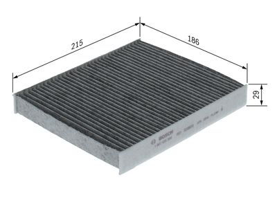 FILTRU AER HABITACLU BOSCH 1987435590 4