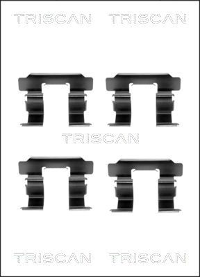 Комплектующие, колодки дискового тормоза TRISCAN 8105 691623 для SUZUKI SWIFT