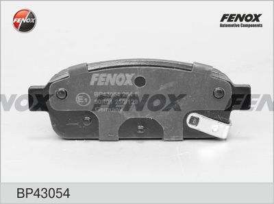 FENOX BP43054 Тормозные колодки и сигнализаторы  для CHEVROLET ORLANDO (Шевроле Орландо)