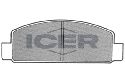 Комплект тормозных колодок, дисковый тормоз ICER 180630 для MAZDA RX-7