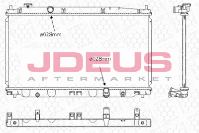 KüHLER MOTORKüHLUNG JDEUS M0130360
