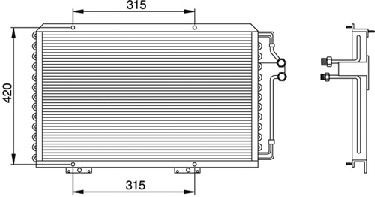 CONDENSATOR CLIMATIZARE WAECO 8880400092 1