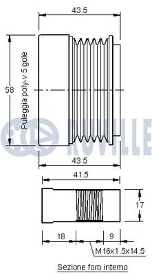 GENERATORFREILAUF RUVILLE 541939 1