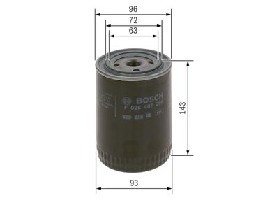 Oil Filter F 026 407 256