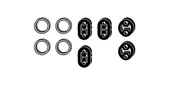 SET MONTARE SISTEM DE ESAPAMENT