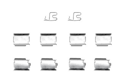 SET ACCESORII PLACUTE FRANA BOSCH 1987474382 1