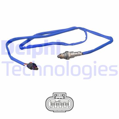 Лямбда-зонд DELPHI ES21123-12B1 для FORD C-MAX