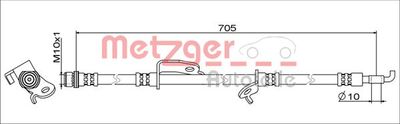 Тормозной шланг METZGER 4111012 для LEXUS NX