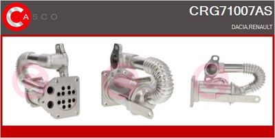 RADIATOR RECIRCULARE GAZE DE ESAPAMENT CASCO CRG71007AS