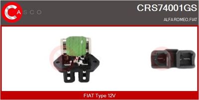 REZISTENță îN SERIE MOTOR ELECTRIC (VENTILATOR RADIATOR)