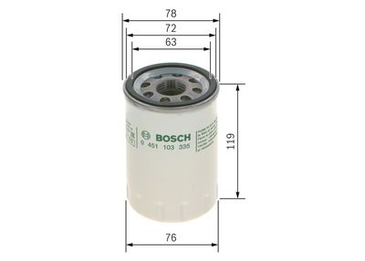 Oil Filter 0 451 103 335