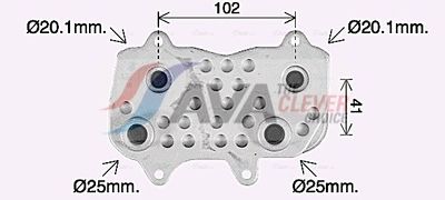 RADIATOR RACIRE ULEI CUTIE DE VITEZE AUTOMATA AVA Clever Choice PR3097 2