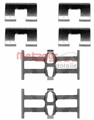 Комплектующие, колодки дискового тормоза METZGER 109-1118 для HONDA CROSSTOUR