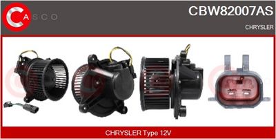VENTILATOR HABITACLU CASCO CBW82007AS