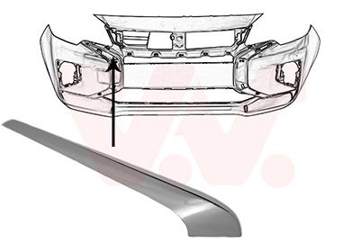 ZIER-/SCHUTZLEISTE STOßFäNGER