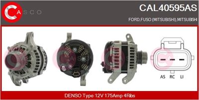 GENERATOR / ALTERNATOR CASCO CAL40595AS