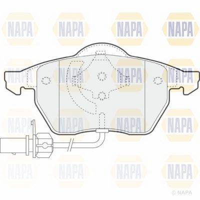 Brake Pad Set NAPA PBP7508