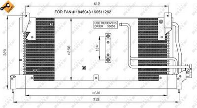 Condenser, air conditioning 35218