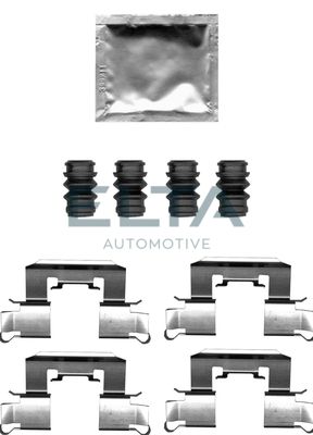 Комплектующие, колодки дискового тормоза ELTA AUTOMOTIVE EA8895 для MAZDA 2