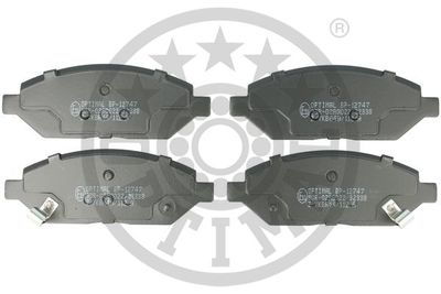 Комплект тормозных колодок, дисковый тормоз OPTIMAL BP-12747 для OPEL KARL