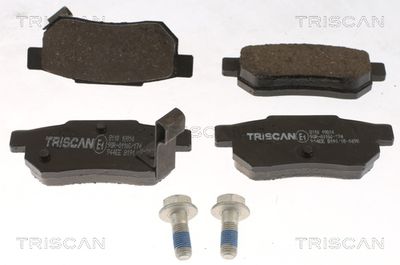 Комплект тормозных колодок, дисковый тормоз TRISCAN 8110 10014 для ROVER 25