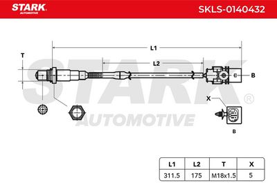 ламбда-сонда STARK SKLS-0140432