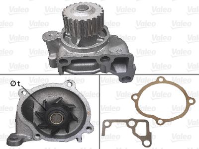 Water Pump, engine cooling 506880