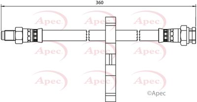 Brake Hose APEC HOS3970