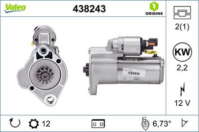 Startér VALEO 438243