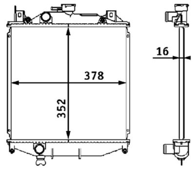 RADIATOR RACIRE MOTOR