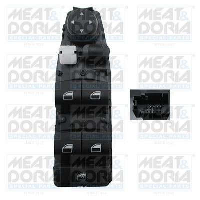 Выключатель, стеклолодъемник MEAT & DORIA 26018 для BMW 4