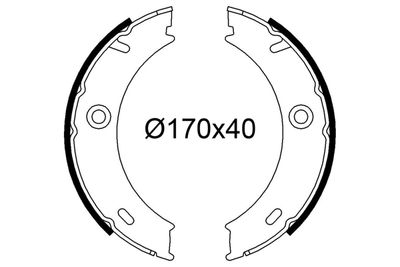 Комплект тормозных колодок VALEO 564289 для MERCEDES-BENZ SPRINTER