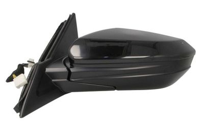 Zijspiegel Links (elektrisch, asferisch, met verwarming, under-coated) past: HONDA CIVIC X 12.15-10.21