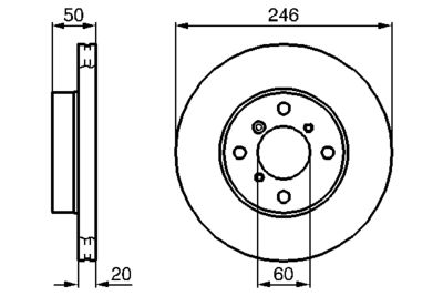 Brake Disc 0 986 478 841