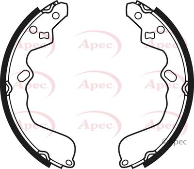 Brake Shoe Set APEC SHU680