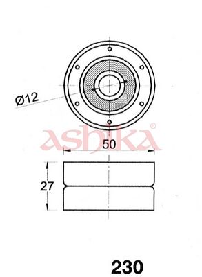 MECANISM TENSIONARE CUREA DISTRIBUTIE ASHIKA 4502230 1