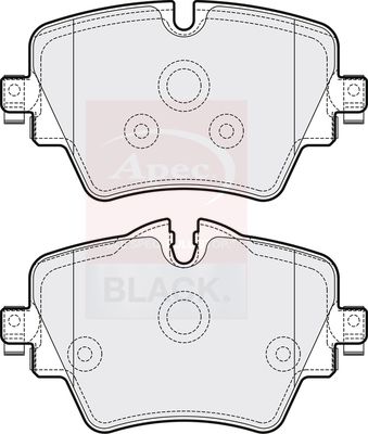 APEC Brake Pad Set, disc brake PAD2050B