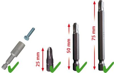 Sada bitů Brilliant tools BT053208