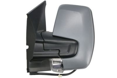 Zijspiegel Links (elektrisch, in reliëf, met verwarming, assistent rijstrookverandering, under-coated, elektrisch opklapbaar, met indicator, wy5w gloeilamp) past: FORD TRANSIT / TOURNEO CUSTOM 07.17-1